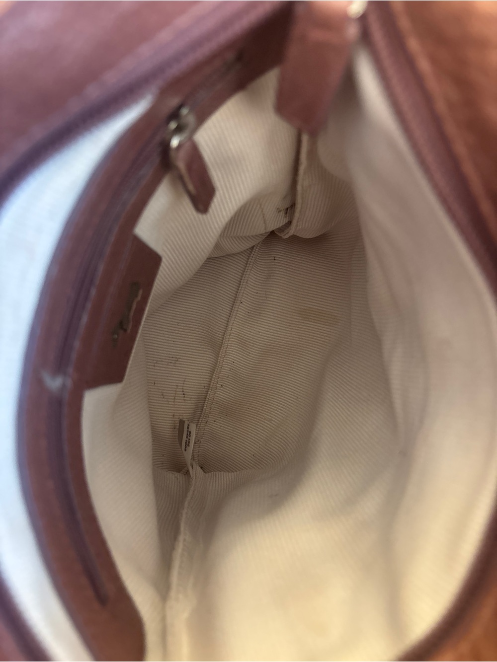 Radley London Brown Leather Phone Crossbody Bag Scottie Dog Tag - Picture 11 of 14